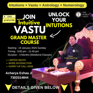 i-VGM (Intuitive Vastu Grand Master Course) Live Classes